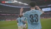 4分钟两连击!奥赖利头球破门梅开二度!曼城2-0领先枪手!