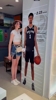 这个纸板不准?女巨人和文班亚马的身高纸板对比